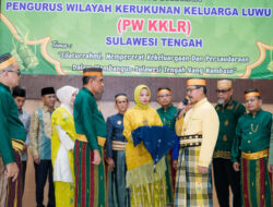 Halal Bihalal dan Pengukuhan KKLR, Anwar Hafid: Karakter Kepemimpinan Saya Terbentuk dari Tanah Luwu
