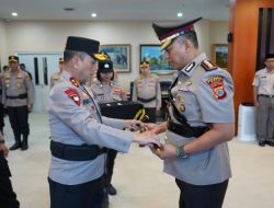 Kapolda Sulteng Lantik Kombes Pol Hari Rosena, Resmi Jabat Kapolresta Palu