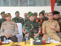 Ciptakan Wilayah Kondusif Jelang Pemilu, Apkam Banyumas Latihan Sispamkota