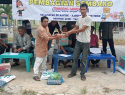 Program Swasembada Pangan, 115 KK Terima Bantuan Sembako