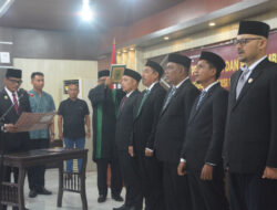 Pj Walikota Langsa Lantik Lima Anggota KIP