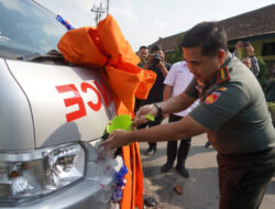 Danrem Wijayakusuma Terima Mobil Ambulance CSR BRI Purwokerto