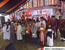 Semarak HUT PP ke 64, Ketua MPC PP Kota Medan, M Rahmaddian Shah, S.H bagikkan 20 Ton Beras dan Santuni Anak Yatim