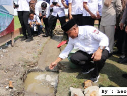 Peletakan Batu Pertama Pembangunan Musholla Al-Jannah di Lapas Tanjungbalai