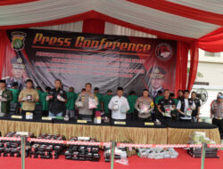 Polres Jakbar Bongkar Jaringan Narkotika Internasional, Sita Narkoba Senilai 412 Miliar Rupiah