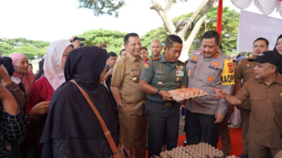 Pangdam IM Buka Kegiatan Bakti Sosial Kesehatan dan Pangan Murah