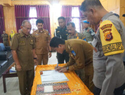 Pemko Langsa Gelar Sosialisasi Pengamanan pemilu Dalam wilayah Kota Langsa Tahun 2024