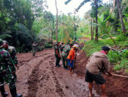 Pasiter Kodim 1623/Karangasem: Cuaca Tidak Bersahabat Pra TMMD Jalan Terus