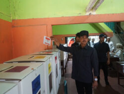 Pj. Walikota Langsa Laksanakan Pemilihan Umum di TPS 22