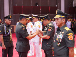 Kasum TNI Pimpin Sertijab Asrenum dan Aster Panglima TNI