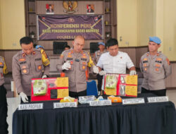 Polres Langsa Berhasil Amankan Pelaku dan Barang Bukti Sabu Seberat 2.101 Gram