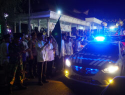 Pj. Walikota Lepas Peserta Pawai Takbir di Alun2 Lapangan Merdeka Kota Langsa