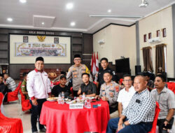 Halal Bihalal Bersama Wartawan, Ini Harapan Kapolres Aceh Timur