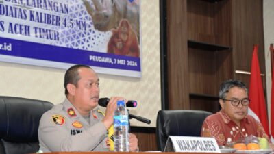Polres Aceh Timur Sosialisasi Pelindungan Satwa Liar dan Larangan Penggunaan Senapan Angin Diatas Kaliber 4,5 MM