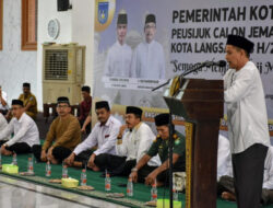 Peusijuk 162 Orang Calon Jamaah Haji Kota Langsa Tahun 2024