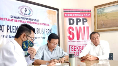 Sekber Wartawan Indonesia (SWI) Pusat Menyatakan Menolak Draf RUU Penyiaran yang Dihasilkan Badan Legislasi DPR RI