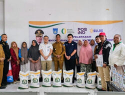 Pj. Walikota Langsa Lepas Penyaluran Beras Cadangan Tahun 2024