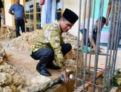 Peletakan Batu Pertama Mesjid Besar Nurul Qur’an oleh Pj. Walikota Langsa