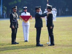 Panglima TNI Melantik 350 Perwira Prajurit Karier TNI TA 2024