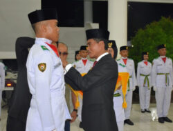 Pemko Laksanakan Pengukuhan Anggota Paskibraka Kota Langsa Tahun 2024