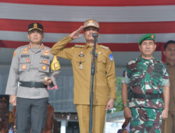 Pj. Walikota Langsa Pimpin Apel Pemberangkatan Personel BKO PAM TPS