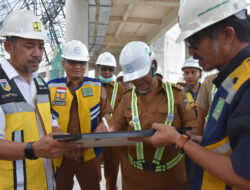 Gubernur Tinjau Pembangunan Mesjid Raya Palu