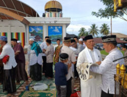 Mantan Wali Kota Subulussalam Gelar Open House Idul Fitri, Ratusan Warga Padati Kediamannya