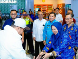 Wagub Reny Sambut Wamen Investasi dan Hilirisasi di Bandara Mutiara Sis Aljufri
