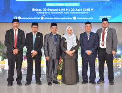 Rajindra Kembali Nahkodai Universitas Muhammadiyah Palu, Wagub Ucapkan Selamat
