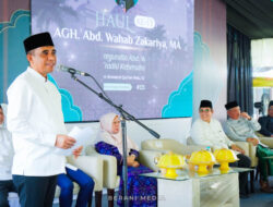 Hadiri Haul AGH. Abd. Wahab Zakariya, Gubernur: Peran Ulama Sangat Penting Dalam Membangun Pendidikan dan Karakter Umat