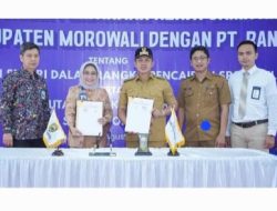 Teken MoU dengan PT Bank Sulteng, Bupati Morowali: Transformasi Keuangan Digital Suatu Keharusan Menuju Tata Kelola Pemerintahan yang Transparan, Efesien dan Responsif