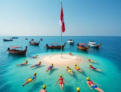 Palu Swimming Club Gelar Renang Lintas Atol – Pusat Laut, 40 Perenang Siap Meramaikan Perairan Bonebula Donggala