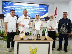 PT Bank Sulteng dan Pemerintah Kabupaten Sigi Tandatangani Perjanjian Implementasi SP2D Online