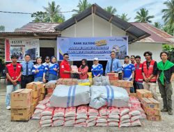 PT Bank Sulteng Beri Santunan Korban Gempa Poso