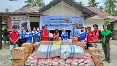PT Bank Sulteng Beri Santunan Korban Gempa Poso