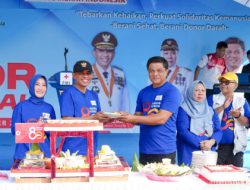 HUT ke-80 PMI, Gubernur Anwar Hafid Launching Program ‘Berani Donor Darah’
