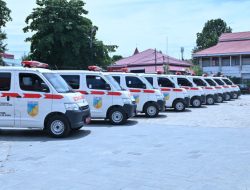Gubernur Anwar Hafid Serahkan 19 Unit Ambulance bagi Rumah Ibadah dan Yayasan Keagamaan