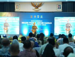 Menkumham RI Hadiri Rakor Produk Hukum Daerah Sulteng, Gubernur Tegaskan Komitmen Percepatan Regulasi dan Implementasi Asta Cita Presiden