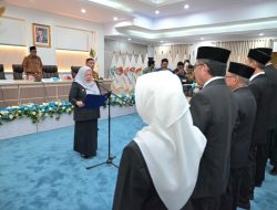 Wagub Sulteng Lantik Pimpinan BAZNAS Periode 2025 – 2030, Tekankan Profesionalisme Pengelolaan Zakat