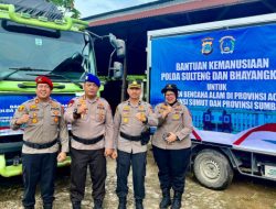 Polda Sulteng Bersama Bhayangkari kembali Salurkan Bantuan Kemanusiaan ke Sumatera Barat
