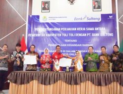 Pemda Toli-toli dan Bank Sulteng Teken Perjanjian Kerja Sama Penerapan SIPD Online dan SP2D Online