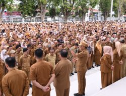 Gubernur Anwar Hafid Pimpin Apel Gabungan Perdana 2026, Tekankan Integritas dan Pelayanan Publik