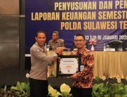Polda Sulteng Raih Apresiasi Kemenkeu, Tiga Kali Berturut-turut Terbaik Laporan Keuangan