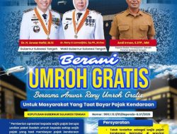 Pemprov Sulteng Luncurkan Program Umroh Gratis Bagi Masyarakat Taat Pajak Kendaraan