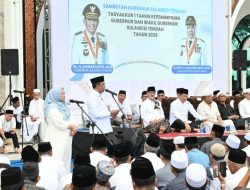 Tasyakuran 1 Tahun Sulteng Berani, Gubernur dan Wakil Gubernur Tegaskan Komitmen 9 BERANI untuk Rakyat