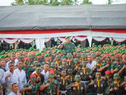 Kunjungi Kodim 1427/Pasangkayu, Pangdam XXIII/Palaka Wira Tekankan Disiplin Prajurit dan menjaga Marwah Satuan