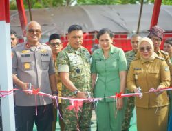 Resmikan Jembatan Garuda di Desa Bonda, Pangdam XXIII/Palaka Wira Perkuat Akses Ekonomi dan Jalur Pendidikan