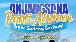 Masih Dalam Suasana HUT Ke-57, PT Bank Sulteng Anjangsana dan Berbagi ke Berbagai Panti Asuhan