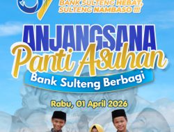 Masih Dalam Suasana HUT Ke-57, PT Bank Sulteng Anjangsana dan Berbagi ke Berbagai Panti Asuhan