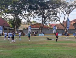 Pemprov Sulteng Berbagi Angka 2 – 2 dengan Kodam XXIII Palaka Wira di Stadion Faqih Rasyid